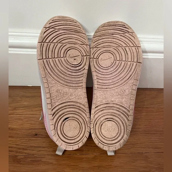 NIKE Pink Court Borough Low Sneakers - Picture 9 of 9